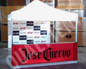 Carpa full print José Cuervo de 3x3m