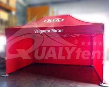 Carpa plegable de 4.5x3m Premium con personalización Kia