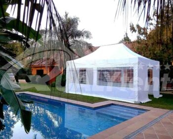 Carpas plegables para fiestas en jardín