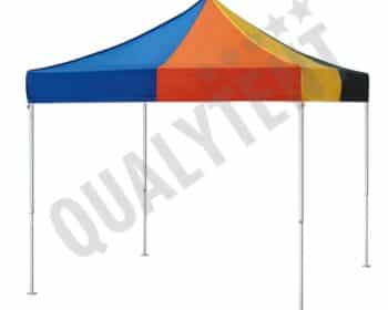 Carpas plegables de colores