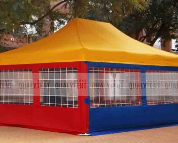 Carpa plegable de 4x6m de colores Qualytent