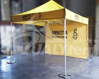 Carpa amarilla 3x3 Amnistía Internacional