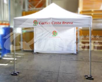 Carpa plegable QT S45 personalizada de Qualytent