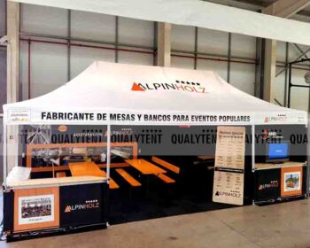 Stands personalizados para ferias de Qualytent
