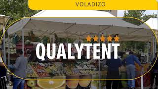 Carpas con voladizo para mercados