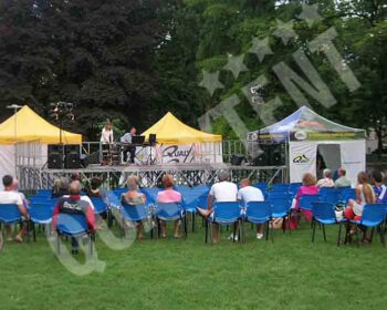 Carpas plegables para backstage de Qualytent