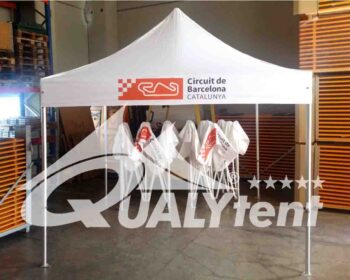 Carpas plegables impresas