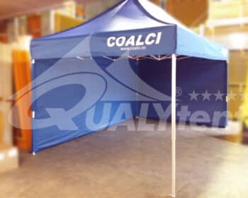 Carpas azules con impresión