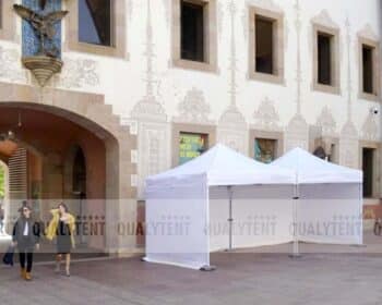 Carpas de montaje modular