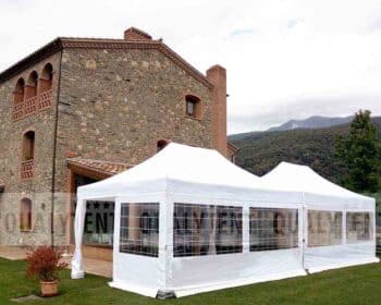 Carpas de 12x4m para eventos