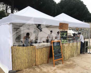 Carpas plegables para hostelería