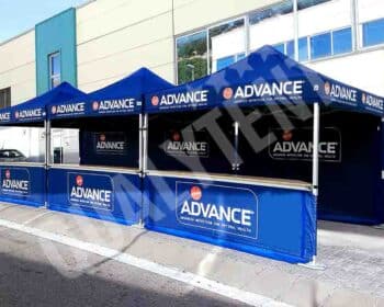 Carpas plegables de 3 por 3 personalizadas
