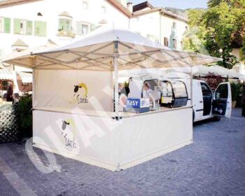 Carpa para atención al cliente