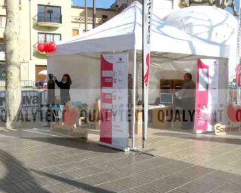 Carpa plegable de 4 por 4