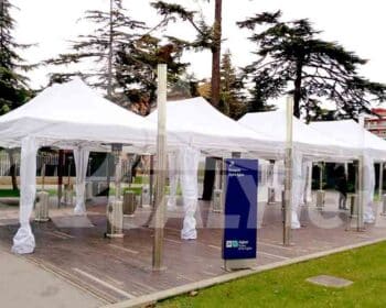 Carpa modular 16x6m para fiestas