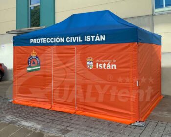 Carpa Rescue para Protección Civil de Istán