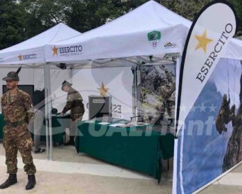 Carpas 3x3m blancas Ejército Italiano