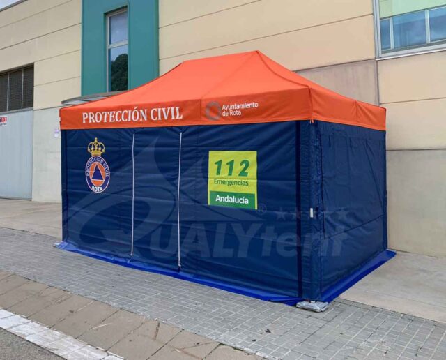 Carpa PMA Rescue Proteccion civil Rota