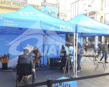 Carpas plegables 3x3 azul claro