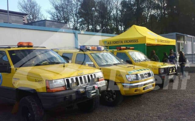 Carpas para puntos de mando avanzado