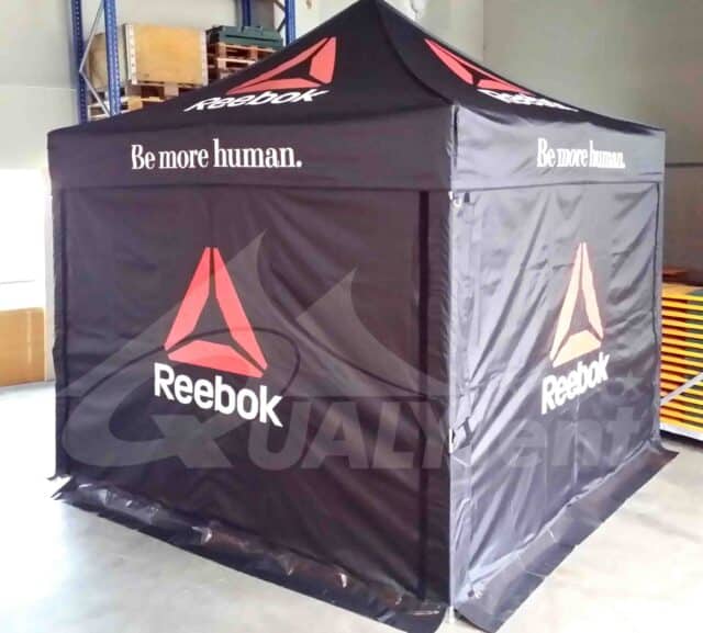 Carpa plegable 3x3 estampada Reebok