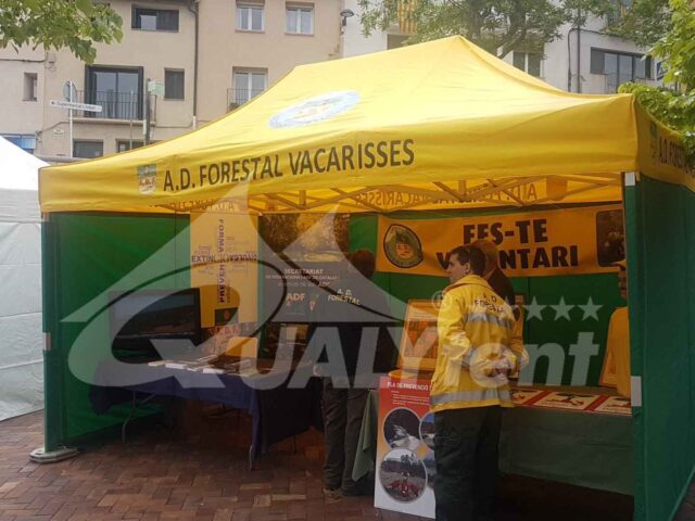 Carpa para punto de información