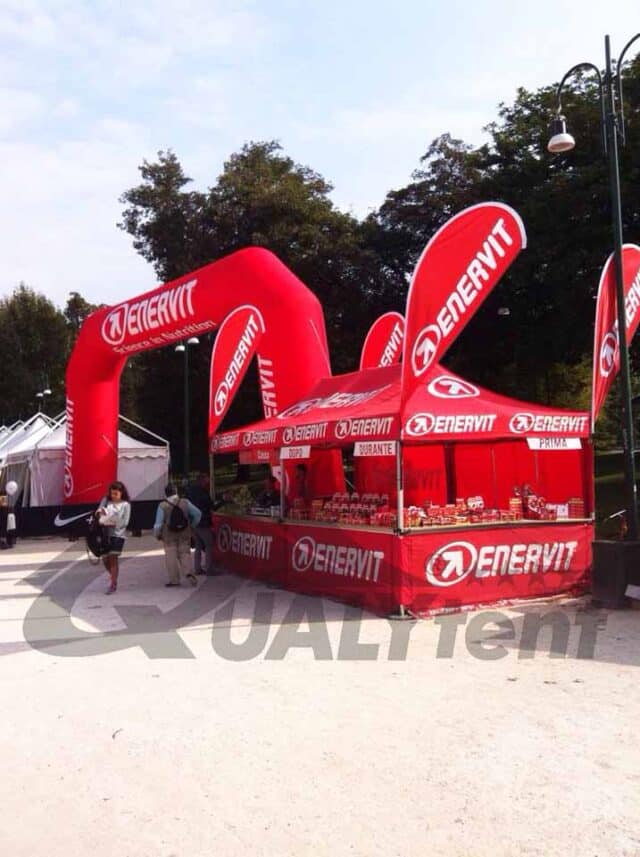 Carpa plegable 6x3 personalizada Enervit