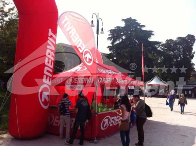 Carpa personalizada Qualytent para Enervit