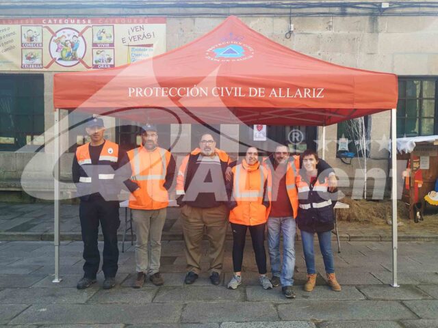 Carpa Rescue Protección Civil Allariz